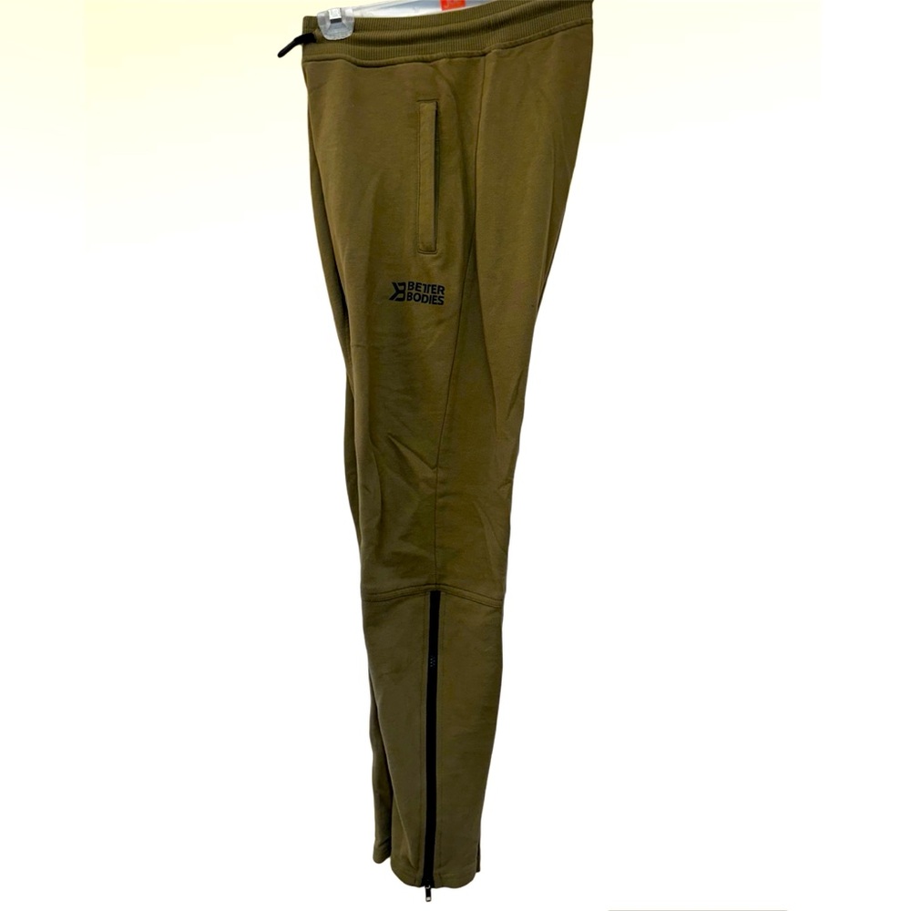Better Bodies Bronx Harlem Zipped Joggers Size L